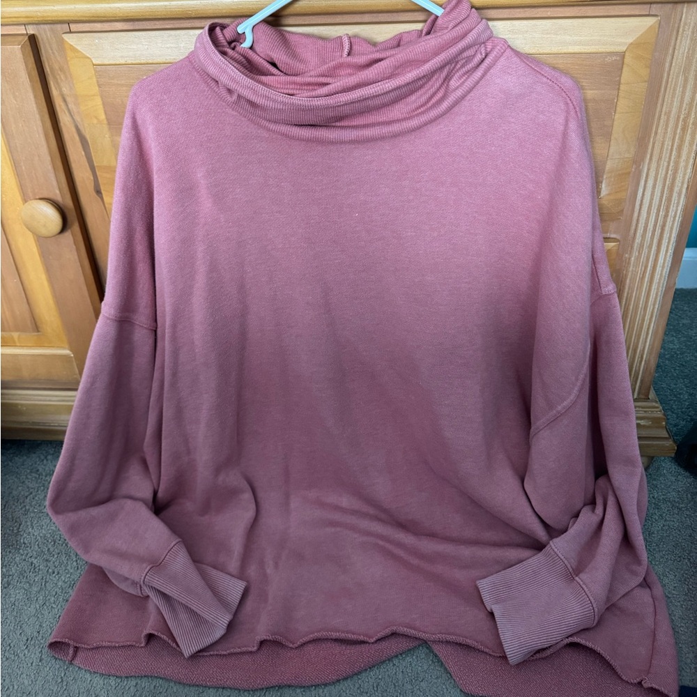 Aerie cowl neck hoodie